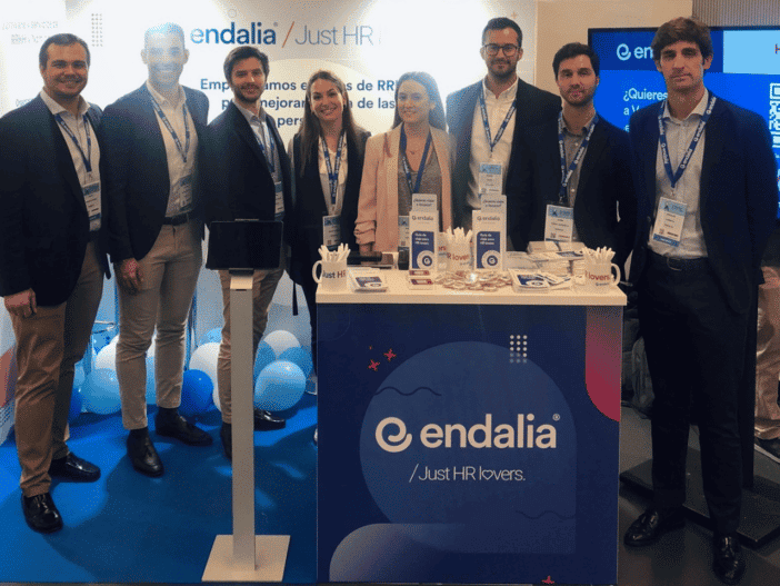 Stand de Endalia en el evento Factor Humano 2022
