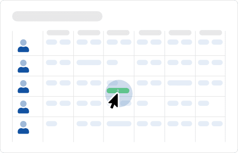 software planificacion seguimiento Shifts and time control Management